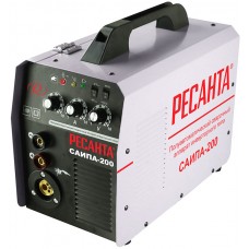 Полуавтоматический сварочный аппарат инверторного типа Ресанта САИПА-200 (200 А / 1.0 мм)